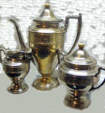 Dresden (Silverplate, Hollowware) by Friedman