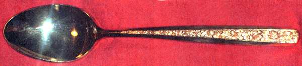 Golden Jardine (Gold Electroplate) Place/Oval Soup Spoon