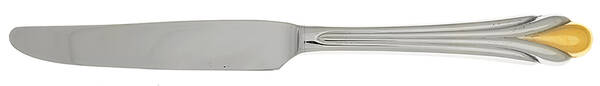 Amore (Stainless, Gold Accent) New French Hollow Knife