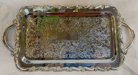 9058 (Silverplate, Hollowware) 11" Rectangular Tray