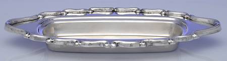 9058 (Silverplate, Hollowware) 1/4 Lb Butter W/No Lid