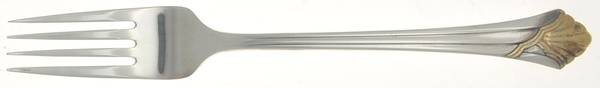 FTU16GA (Silverplate, Gold Accent) by Fortunoff