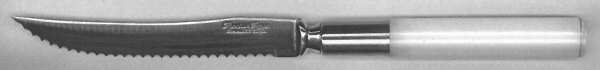 FFG1 (Stainless, Plastic Hdl) Individual Steak Knife Hollow Handle by Frontier Forge