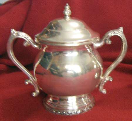 Dynasty (Silverplate, Hollowware) Sugar Bowl & Lid