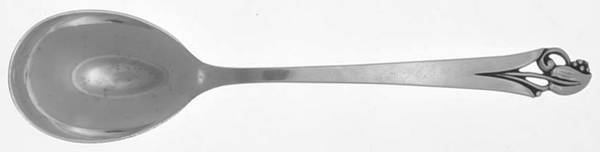 Woodlily (Sterling, 1945, Glossy) Sugar Spoon