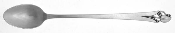 Woodlily (Sterling, 1945, Glossy) Iced Tea Spoon