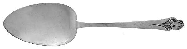 Woodlily (Sterling, 1945, Glossy) Large Solid Pie Knife