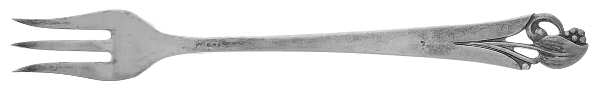 Woodlily (Sterling, 1945, Glossy) Cocktail/Seafood Fork