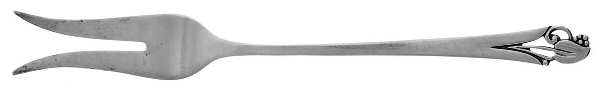 Woodlily (Sterling, 1945, Glossy) Lemon Fork, 2 Tine