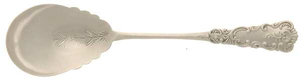FES18 (Sterling) Bright Cut Bowl Sugar Spoon