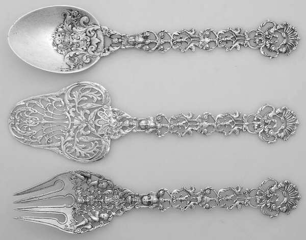 800  Flatware 3 Pc Serving Set (SES, SEF, PASSPI)