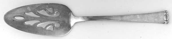 FTU34 (Silverplate) Solid Pierced Pie Server