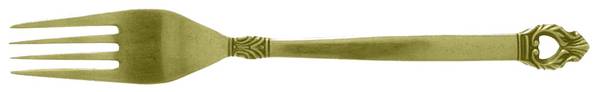 Erika-Gold Electroplate Fork