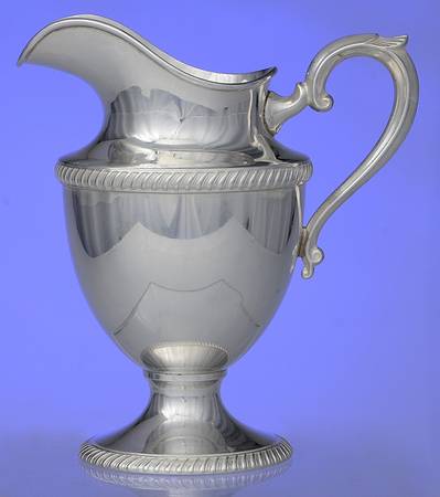 9439 (Sterling, Hollowware) Creamer by Fisher Silversmiths