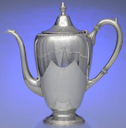 400-Floral (Sterling, Hollowware) by F B Rogers