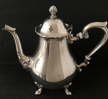 Georgetown Plain (Silverplate, Hollowware) Teapot
