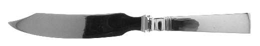 Acadia-Blok (Sterling, 1931) Cheese Knife with Stainless Blade