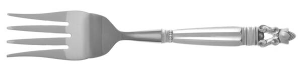 Acorn (Sterling, 1915) Cold Meat Fork Large, Stainless Tines HC
