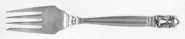 Acorn (Sterling, 1915) Individual Salad Fork