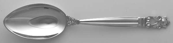 Acorn (Sterling, 1915) Dessert/Oval Soup Spoon