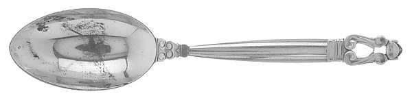 Acorn (Sterling, 1915) Dessert/Place Spoon