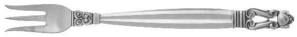 Acorn (Sterling, 1915) Oyster Fork