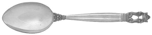 Acorn (Sterling, 1915) Large Youth Teaspoon