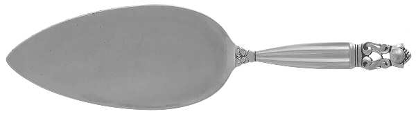 Acorn (Sterling, 1915) Cake Server, Solid Piece