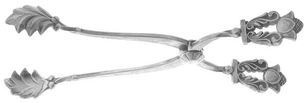 Acorn (Sterling, 1915) Large Ice Serving Tongs