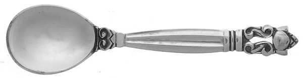Acorn (Sterling, 1915) Individual Salt Spoon