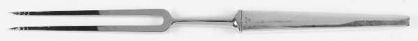 Argo (Sterling) Large Stainless-Prong Roast Carving Fork