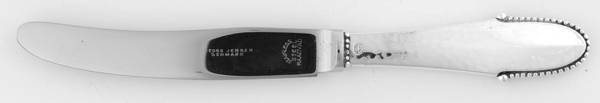 Beaded (Sterling, 1916) Individual Fruit Knife with Stainless Blade