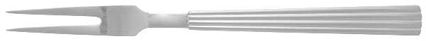 Bernadotte (Silverplate) Medium Solid Cold Meat Serving Fork