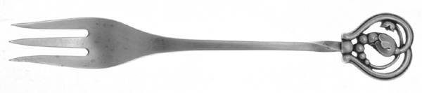 Blossom (Sterling, 1919) Individual Hors d'Oeuvres Fork