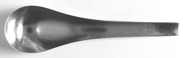 Blue Shark (Stainless) Solid Serving Spoon by Georg Jensen (Denmark)