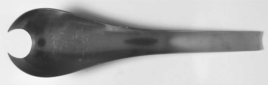 Blue Shark (Stainless) Solid Serving Fork