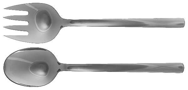 Bo Bonfils (Stainless) Solid Serving Set
