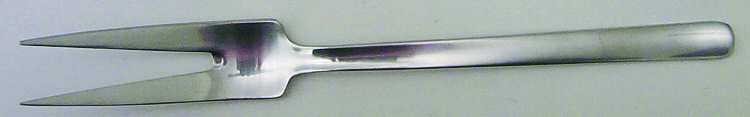 Bo Bonfils (Stainless) Large 2-Tine Cold Meat Serving Fork