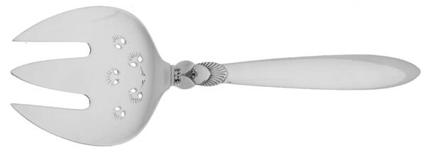 Cactus (Sterling, 1930) Large Solid Tined Sardine Serving Fork