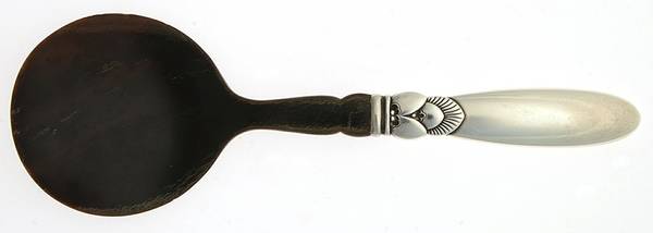Cactus (Sterling, 1930) Horn Blade Tomato Server