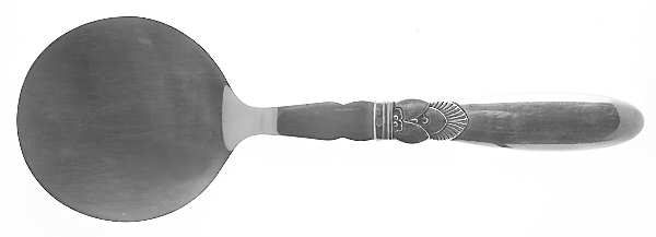 Cactus (Sterling, 1930) Egg Server with Stainless Blade
