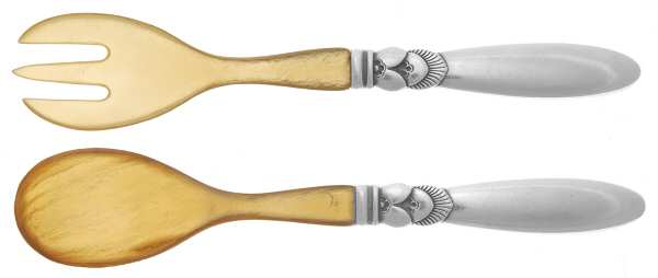 Cactus (Sterling, 1930) 2 Pc Horn Bowl Relish Set
