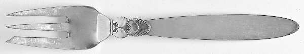 Cactus (Sterling, 1930) Pastry Fork