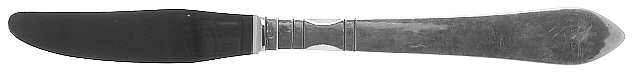 Continental (Sterling, 1908) Modern Long Handle Luncheon Knife