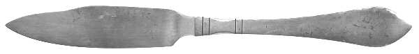 Continental (Sterling, 1908) Individual Solid Fish Knife