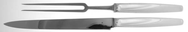 Cypress (Sterling, 1954) Large 2-Piece Roast Carving Set w/Stainless Blade