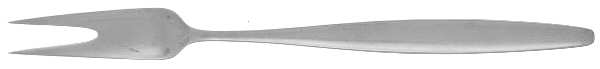 Cypress (Sterling, 1954) Small 2-Tine Cold Meat Serving Fork