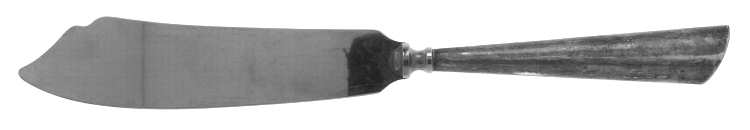 GEJ1 (STERLING) Flat Handle Master Butter Knife