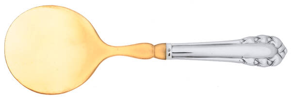 Lily of The Valley-Rose (Sterling) Horn Blade Tomato Server