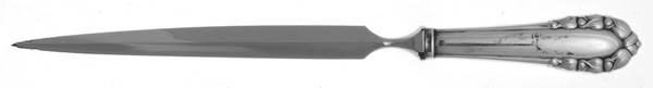 Lily of The Valley-Rose (Sterling) Letter Opener with Stainless Blade
